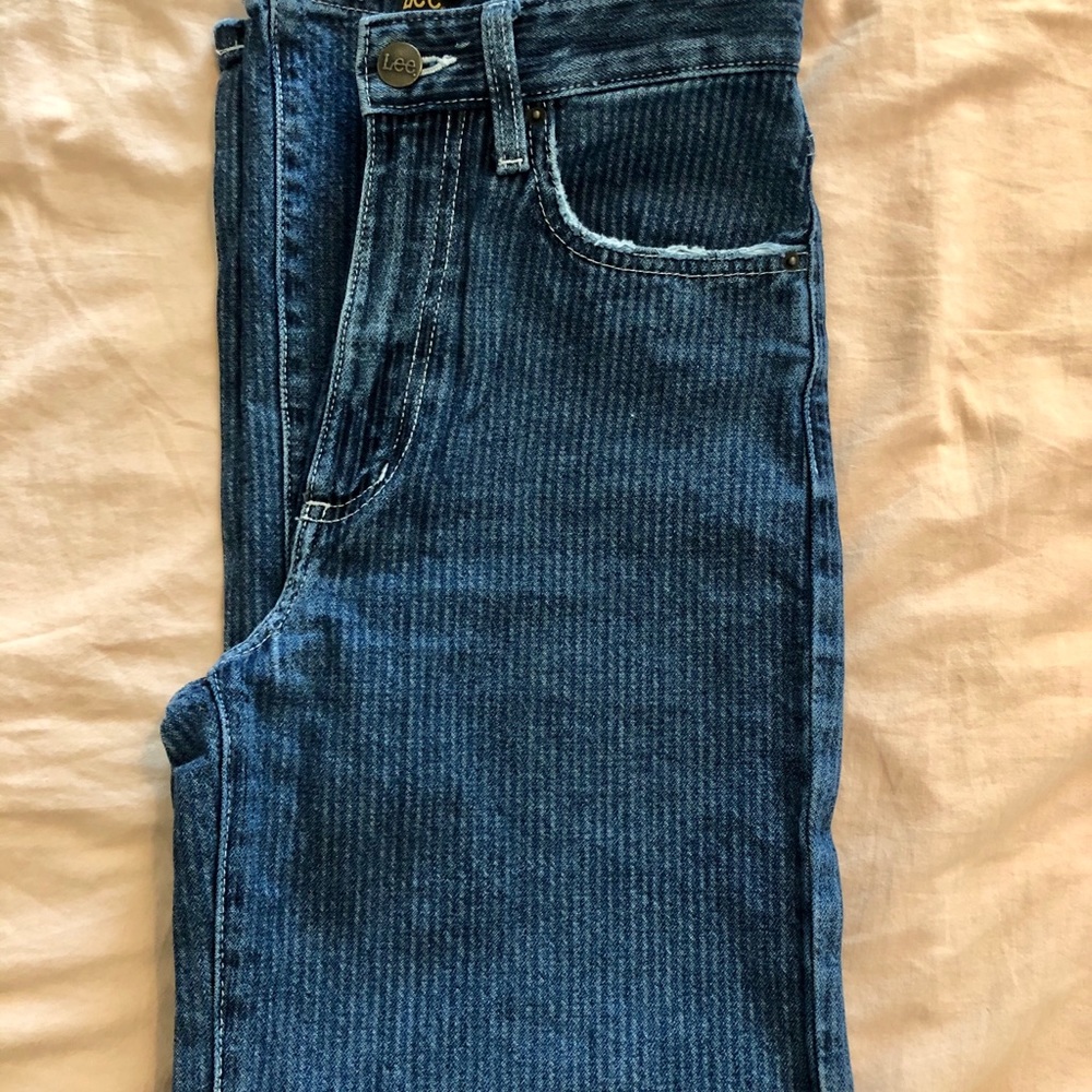 Lee High Rise Wide Leg Jeans